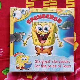 SPONGEBOB 6册合售 全新未拆封