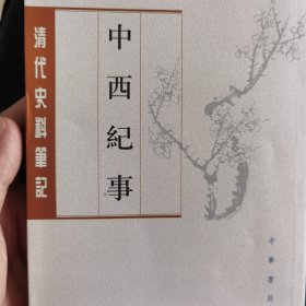 中西纪事（清代史料笔记丛刊·平装·繁体竖排）