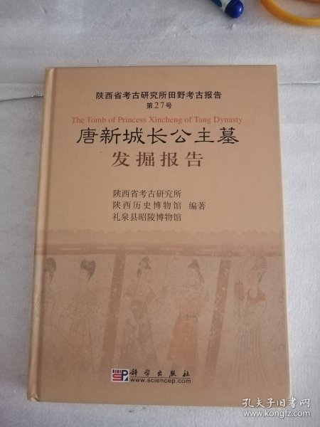 唐新城长公主墓发掘报告