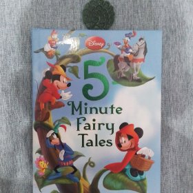 Disney 5-minute Fairy Tales《迪斯尼五分钟童话》儿童英文绘本 精装带插图