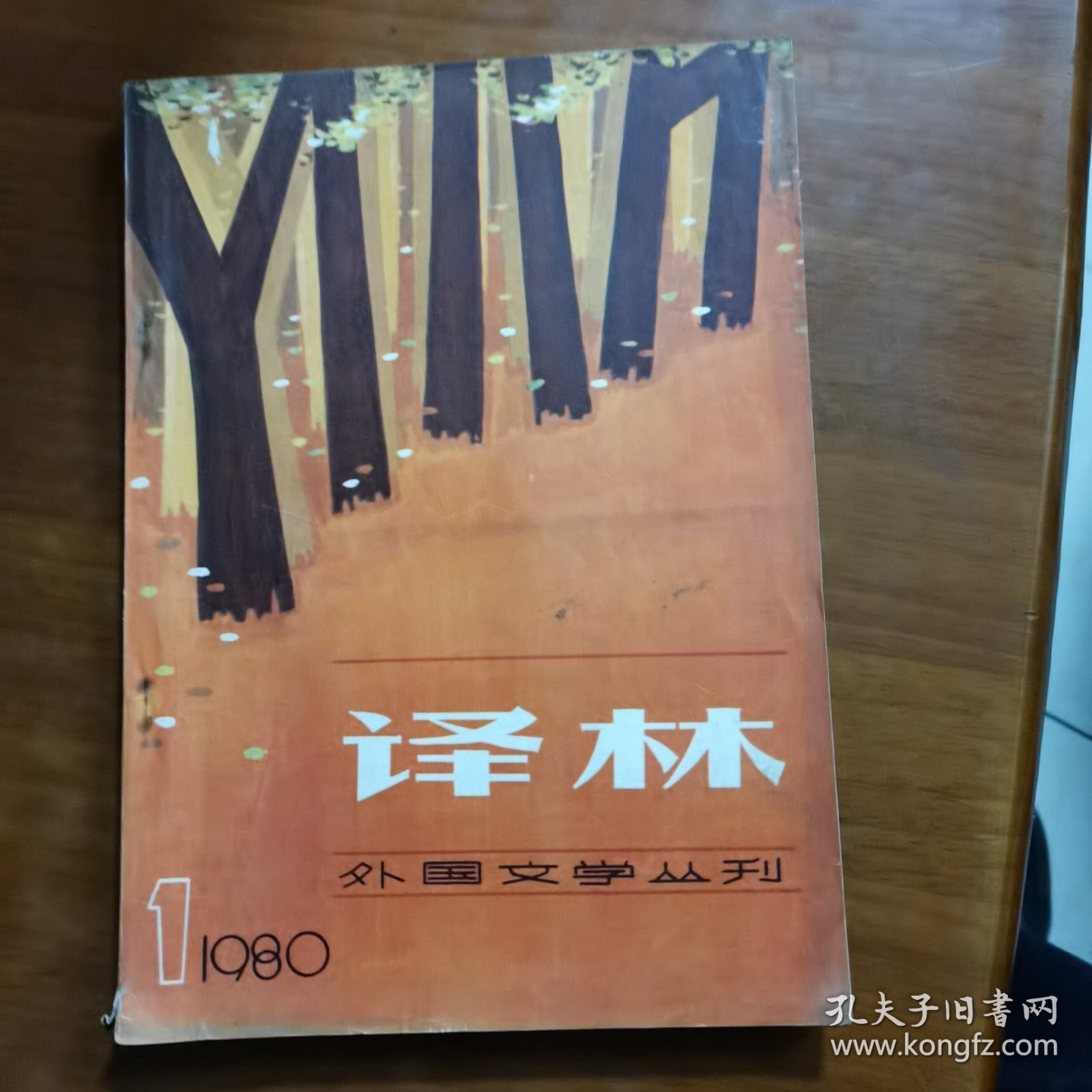 译林外国文学丛刊1980第一期（放阁楼位）