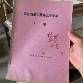 江苏省灌南东延长三套集成汇编