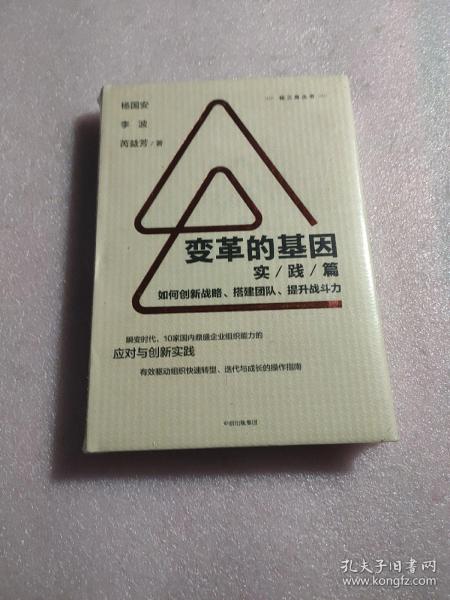 变革的基因：如何创新战略、搭建团队、提升战斗力（实践篇）