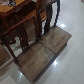 清代老家具踏脚柜一对（造型独特罕见）