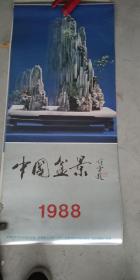 1988年挂历——中国盆景