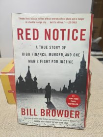英文原版 Red Notice 红色通缉令 一个俄罗斯外资大亨如何反击普丁的黑帮 英文版