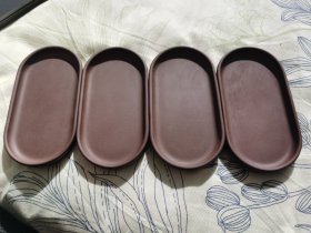 紫砂托盘 兄弟陶艺款