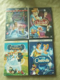 迪士尼 DVD 四盘合售
