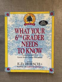What Your 6th Grader Needs to Know: Fundamentals of a Good Sixth-Grade Education 六年级全科核心知识读本【英文版】