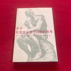 關于社會主義若干問題的思考