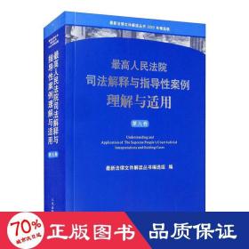 最高人民法院司法解释与指导性案例理解与适用（第九卷）