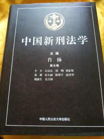 中国新刑法学