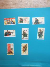 特74解放军邮票1套。