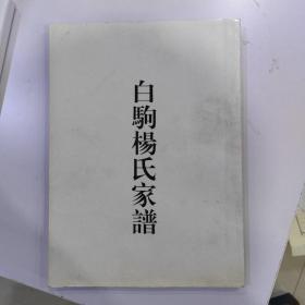 白驹杨氏家谱 白驹杨氏十六世二房四门谱系暂定稿（江苏省徐州市大丰县） 1册完整