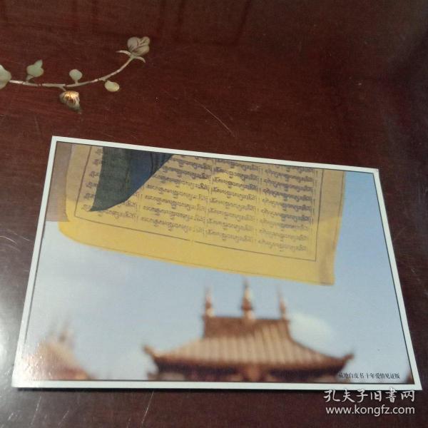 藏地白皮书十年爱情见证版明信片1枚：2003年的你在哪里？......