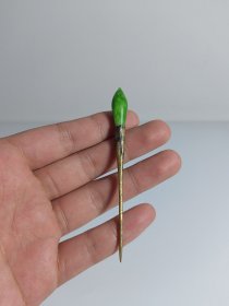 清代铜琉璃发簪