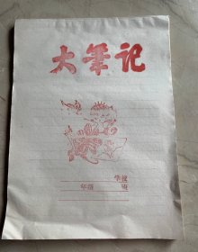 八十九年代老本子作业本大笔记（16开）4个本子
品相如图，5元4本！