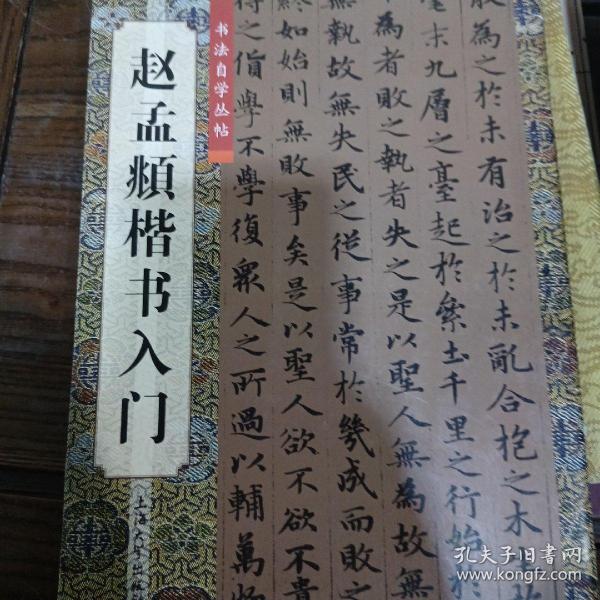 赵孟頫楷书入门