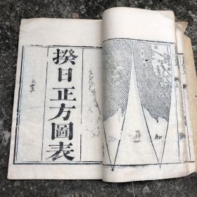 《高厚蒙求》初集《天学入门》四集《天地图仪》《揆日正方图表》三种两册嘉庆天文学