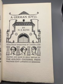 金鸡出版社Golden Cockerel-#14-‘A GERMAN IDYLL’