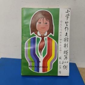 小学生作文精彩描写800例作文入门词典（中年级分册）