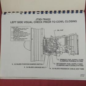 JT9D-7R4G2/B747 VISUAL CHECK PRIOR TO COWL CLOSING