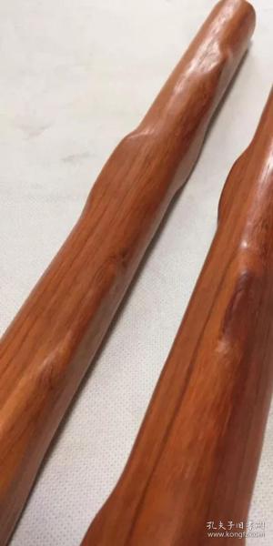 天然花梨木木雕棒子长22厘米粗4厘米
