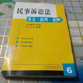 民事诉讼法条文·说理·案例