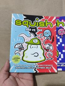 Squish #5、8: Game On!    2册合售