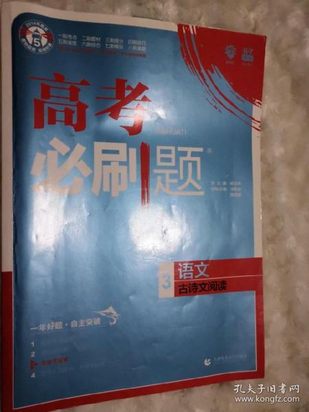 理想树 2019版 高考必刷题 语文3 古诗文阅读 高中通用 适用2019高考