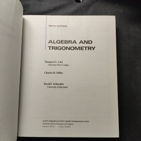 AIgebra and Trigonometry