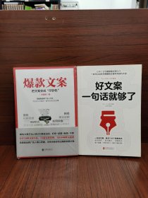 套装2册：好文案一句话就够了+爆款文案