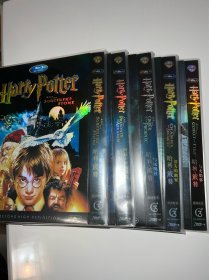 欧美经典电影   哈利波特系列  五部  高清蓝光 转制 DVD 全部双碟片 版本    国语发音  一共10碟