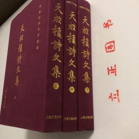 天放楼诗文集（全三册）：中国近代文学丛书