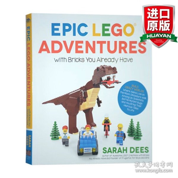 英文原版 Epic LEGO Adventures with Bricks You Already Have乐高奇幻大冒险 英文版 进口英语原版书籍