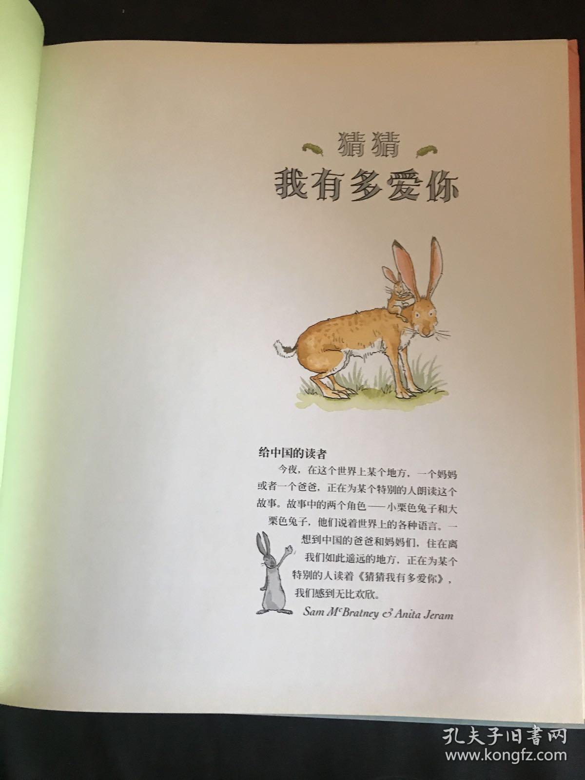 猜猜我有多爱你