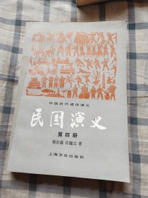 民国演义(第四册)不同年一版一印