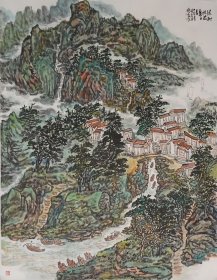 全国美展大奖获得者，中美协大画家陈安24尺作品，不二轩出品保真包邮。！ 陈安明 又名安茗，中国美术家协会会员，国家一级美术师，全国优秀教师，北京正心正举应用科学研究院山水画研究中心主任，文化部中国山水画创作院院士，北京凤凰岭书院中国画创作院院士，中华诗词网、中华诗词论坛高级顾问导师，国家画院龙瑞工作室《美术报》六度园龙门气象主持画家，《山水画廊》《山水画报》执行主编。