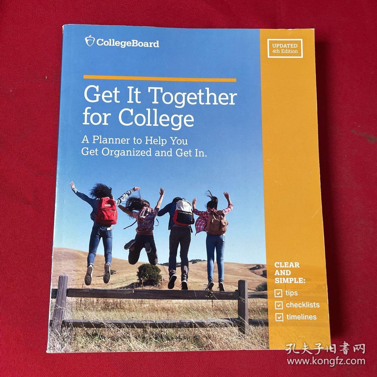 英文原版 Get It Together for College 一起上大学 第 4 版 英文版 进口英语原版书籍