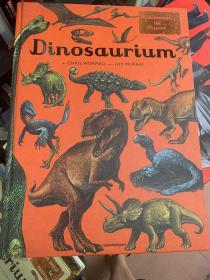 Dinosaurian Av CHRIS WORMELL o ch LILY MURRAY恐龙画册 精装超大开本 原版现货 小语种 二个颜色封面可选