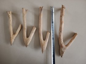 老木钩子 草扣子 可当复古装饰挂钩 一起价格
