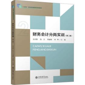 财务分岗实训(第2版) 大中专文科经管  新华正版