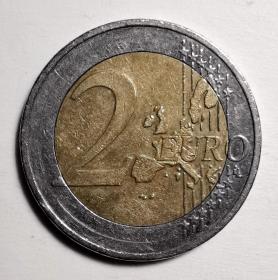 欧元硬币，德国版2002年2欧元