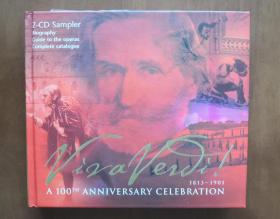 纪念威尔第逝世100周年专辑   德版纪念册CD双张  包邮