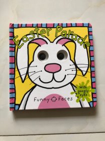 英文原版 Funny Faces: Easter Parade 有趣的面孔：复活节大游行 纸板书 进口英语原版书籍