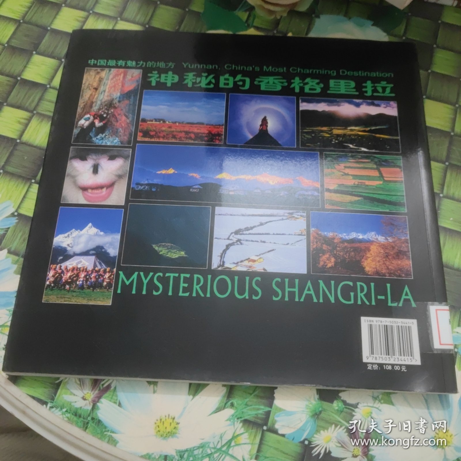 神秘的香格里拉:中国最有魅力的地方 馆藏 正版 无笔迹