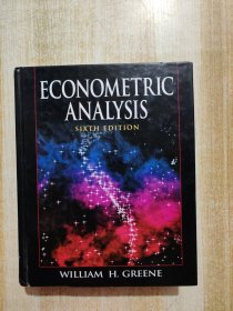 ECONOMETRIC ANALYSIS SIXTH EDITION【精装】