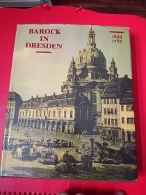 英文原版BAROCK IN DRESDEN（1694一1763）