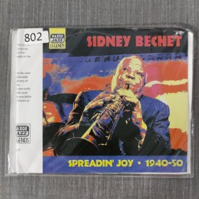 802光盘CD：SIDNEY BECHET 一张光盘简装