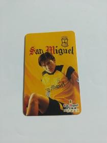 力生啤酒  刘德华（1997-1998年  年历卡）